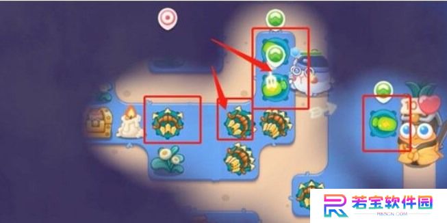 保卫萝卜2 134关攻略