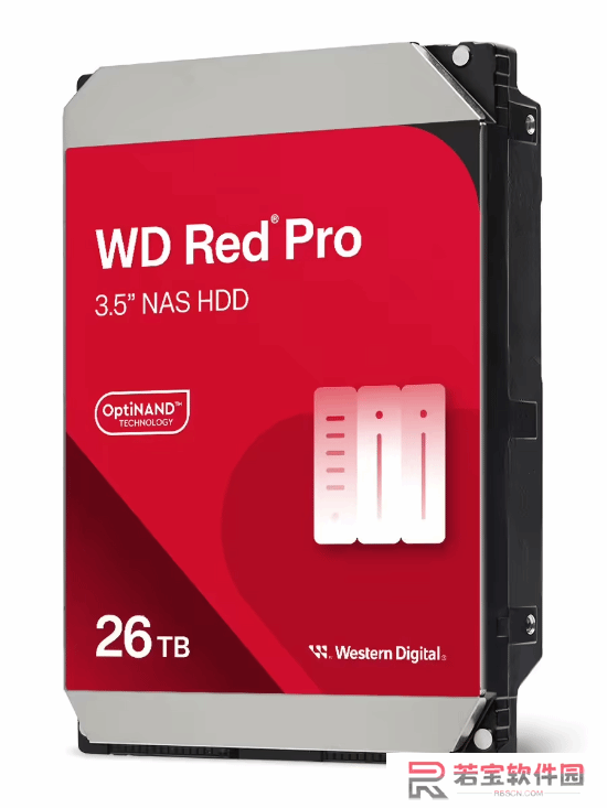 26TB！西部数据推出全新WD Red Pro机械硬盘