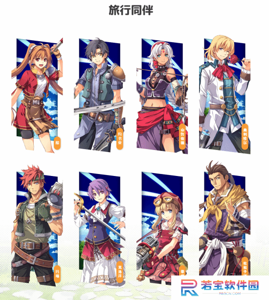 大换血！《空之轨迹1st》公开角色配音全新阵容