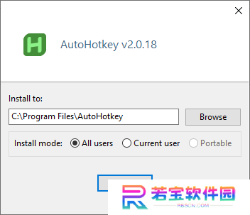 AutoHotkey(快捷键管理)