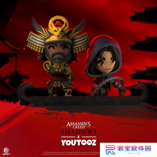 弥助好可爱！《刺客信条影》Q版手办发布