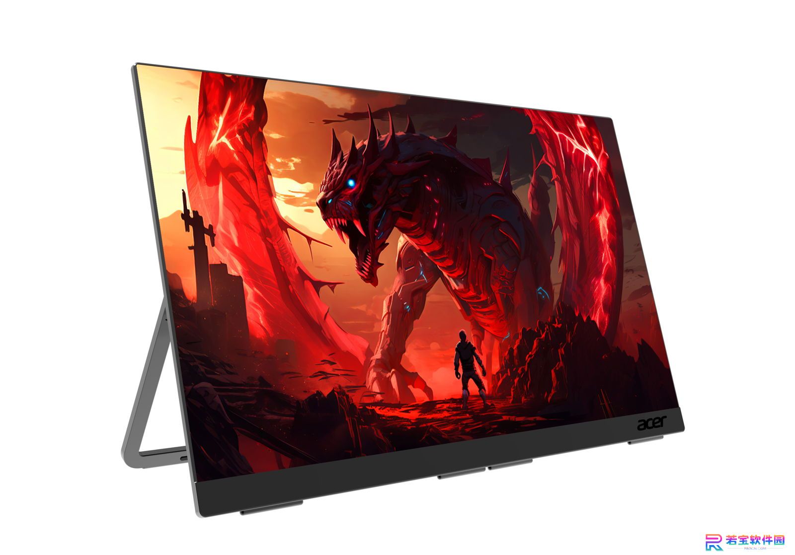 宏碁推出暗影骑士 PG271K“可移动”显示器：4K 72Hz / FHD 144Hz 双模