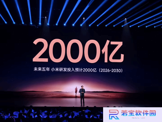 雷军宣布小米未来五年科研投入翻番：增至2000亿元！